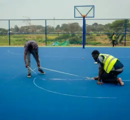 Basketball Court Construction NBA AFD 5