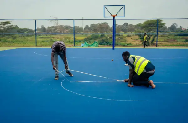 Basketball Court Construction NBA AFD 5